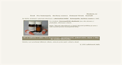 Desktop Screenshot of homeo.cz